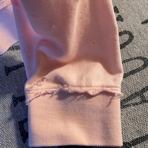 NWT LADIES SWEATSHIRT IN BEAUTIFUL PINK - Picture 5 of 5